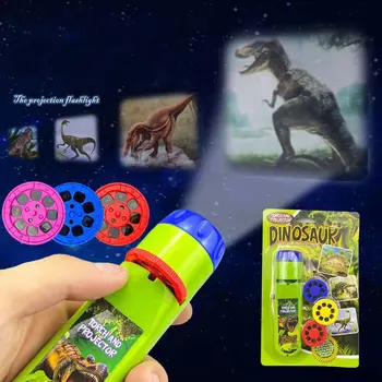 Világító Zseblámpa Gyermekek Projektor Játék Állat Dinoszaurusz Gyermek Diavetítő Lámpa Korai Oktatás, Gyerek Játékok, Ajándékok