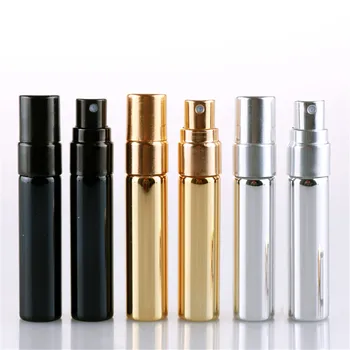 5ML UV fém Újratölthető Parfüm Üveg Porlasztó, Utazás, Hordozható Parfüm Spray Szivattyú Üres Üveget a férfiak, mind a nők