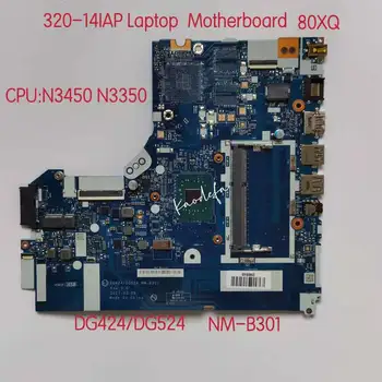 A Lenovo Ieadpad 320-14IAP Laptop Alaplap CPU:N3450 N3350 DG424/DG524 NM-B301 100% - os Teszt ok