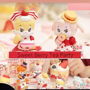 Édes Bogyó Tea Party Sorozat Vak Box Játék Ábra Meghatározott Stílus Aranyos Anime Karakter Ajándék Ingyenes Szállítási Meglepetés Baba