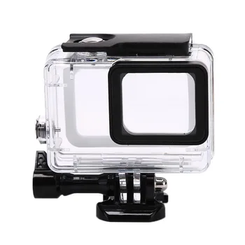 Vízálló tok a kamera tartozékok vízálló tok a GoPro Hero 5 6 7 fekete vízálló tok átlátszó védőtok