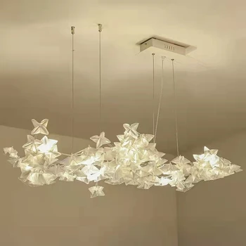 A Modern LED Csillárok Étkező Nappali Dekoráció Lustres Mennyezetről Függő Lámpa Otthon Dekor Beltéri Lógni Lámpatest