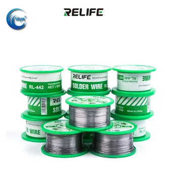 RELIFE Rl-440 Forrasztani a Drótot Tartalmazó Gyanta Core 0,3 mm 0,4 mm 0,5 mm 0,6 mm 183℃ Közepes Hőmérséklet Aktív Tin Hegesztés Eszköz Nem-tiszta