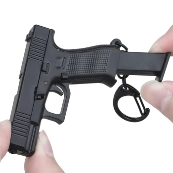 G45 Kulcstartó Mini Pisztoly Alakú Taktikai Kulcstartó Glock 45 Modell Műanyag Kulcstartó Jogosultja Hordozható, Pisztoly Alakú Fegyver Dekoráció