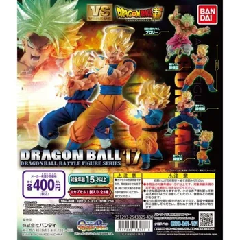Bandai Eredeti Dragon Ball VS 17 Gashapon Brolly Goku Gohan Goten Anime Játék Dekoráció