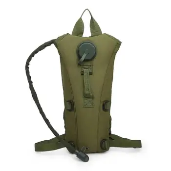 Kültéri katonai dupla váll a víz táska, hátizsák, travel lovaglás, hegymászás taktikai víz táska bélés 3l övezetben folytatott, norvég víz táska