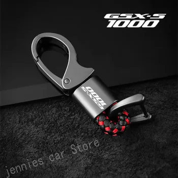 Egyedi logó lóg derék fém bőrzsinór kulcstartó a Suzuki GSXS 1000 GSXS1000 GSX S 1000 GSX S1000 motorkerékpár Tartozékok