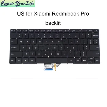Angol MINKET, háttérvilágítással Billentyűzet, laptop, a Xiaomi RedmiBook Pro 14 2021 notebook pc billentyűzet eredeti MN100000004A9 HQ21013437000