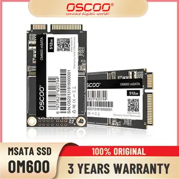OSCOO Nehéz Dirve MSATA 128GB SSD, 256 gb-os 512 gb-os Merevlemez a SATA III Windows Laptop, Asztali Legjobb