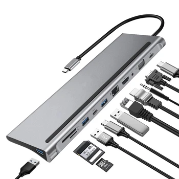 12 10 9 8 7 6 5 4 Port 11 1 USB C Hub 1000M Ethernet Port, a 4K HDMI, 3,5 mm-es AUX bemenet ,3 USB 3.0 Portok Macbook Pro