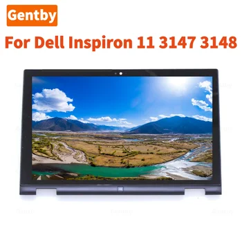 11.6 Inch 3147 3148 A Dell Inspiron 11 3147 3148 3000 LP116WH6 Laptop LCD érintőképernyő Digitalizáló Szerelvény Csere 1366x768