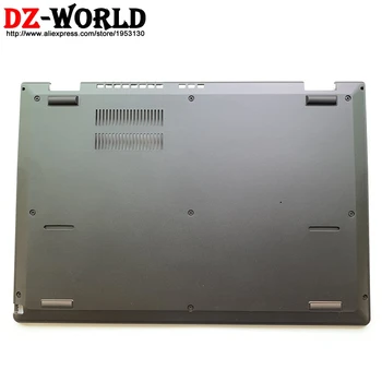 Új, Eredeti Lenovo ThinkPad S2 3. L380 Vissza Shell Alsó Esetben Bázis Borító Fekete D Fedezze 02DA306 460.0FC0A.0001