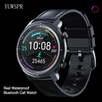 Intelligens Karóra IP67 Vízálló 1.28 Hüvelyk HS6620D Sport Fitness Tracker Smartwatch pulzusszám Érzékelő Alkalmas Android-IOS