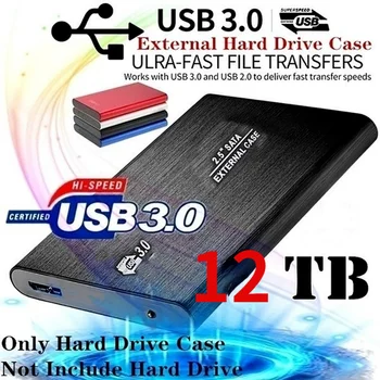 USB3.0 12TB SSD Külső Moblie Hordozható Merevlemez Nagy Sebességű Merevlemez Asztali Mobil Laptop Számítógép Storage Memory Stick
