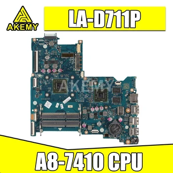AKemy A8-7410 CPU HP 15-BA Laptop Alaplap 860340-001 854963-001 854963-601 BDL51 LA-D711P