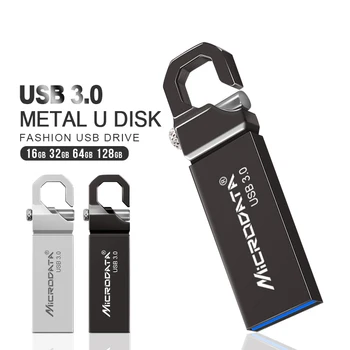 USB 3.0-s pen drive 16gb 32gb usb flash drive64gb pendrive 128gb usb stick Vízálló fém USB pendrive pendrive
