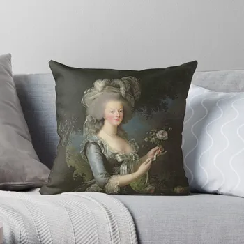 Elisabeth Louise Vigee - Lebrun - Marie Antoinette (1755 ), A Rózsa Párnát Párnahuzat Haza Dekoratív Kanapé Párna Borító