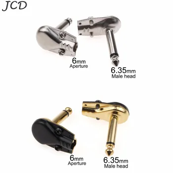JCD Új 1/4 hüvelyk 6.35 mm Coulper Gitár effekt Pedál Csatlakozó, Jack Adapter Board Kábel Elektromos Interfész Pedál Tartozékok