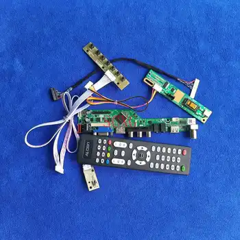 A N150X2/N150X3/N150X4/N150X6 Monitor vezérlő tábla 1024*768 LVDS 30 Tűs HDMI-kompatibilis USB AV VGA 1CCFL Kit Analóg Jel