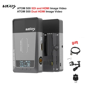Vaxis ATOM 500 SDI 500ft két HDMI Alapvető Kit Kép, Videó Vezeték nélküli Átviteli Rendszer Adó-Vevő készülék 1080P HD-SDI-HDMI