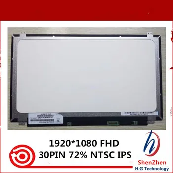 Eredeti NV156FHM-N43-kompatibilis modellek esetében 72% NTSC IPS kijelző 15.6 inch LCD Laptop Képernyő 1920x1080 FHD Antiglare 30 PIN