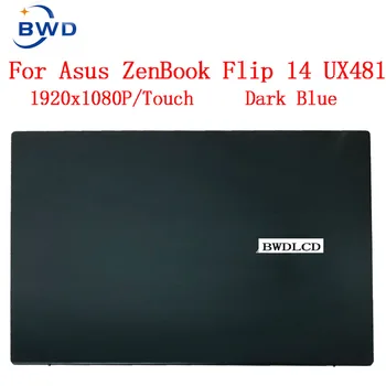 Eredeti 14inch 90NB0P61-R20020 Az Asus ZenBook Flip 14 UX481 UX481F Laptop LCD Panelt, Érintse meg a Képernyő Felső Közgyűlés
