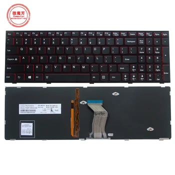 ÚJ MINKET Billentyűzet Lenovo Y590 Y500 Y510P MINKET Laptop Billentyűzet Blacklight