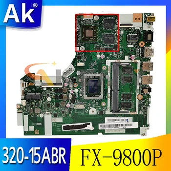 Akemy NMB341 NM-B341 Alkalmas Lenovo 320-15ABR Notebook Alaplap 5B20P11122 FX CPU-9800P GPU R5 530M 2G 100% - os Vizsgálat