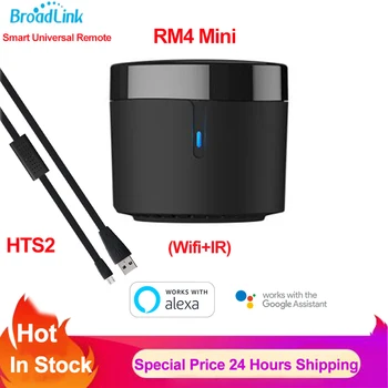 Broadlink RM4 Mini WIFI IR Univerzális Távirányító Smart Home TV IR Távirányító Működik a HTS2 Alexa, a Google Haza IFTTT