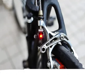 Mini Fék Kerékpár Fény-Hegy Farka Hátsó Kerékpár Lámpa Kerékpár LED Nagy Fényerő Vízálló LED lámpa Kerékpározás Tartozékok