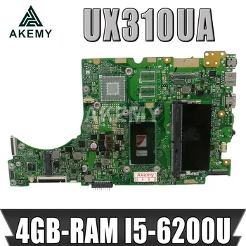 UX310UA Laptop alaplap az ASUS UX310UQK UX310UQ UX410UQ UX410UQK UX310UV eredeti alaplapja 4 GB-RAM, I5-6200/6198U