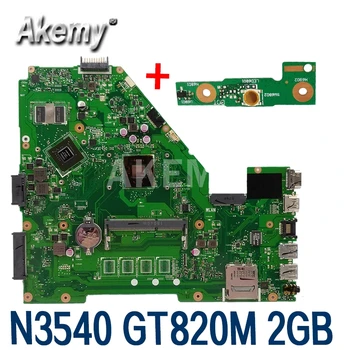 Amazoon N3540 CPU X550MJ GT820M 2 gb-os alaplapja X550MD REV 2.0 Asus X550M X552M Y582M X550MD X550MJ Alaplap 100% - os teszt Ok