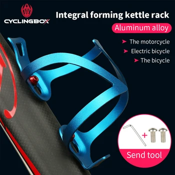CyclingBOX Kerékpár kulacstartó Alumínium Ötvözet Fény Vízforraló Támogatás MTB Kerékpár Víz pohártartó Lovaglás Berendezések, Tartozékok